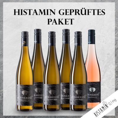 Histamingeprüftes Paket 2023 klein 5 Flaschen