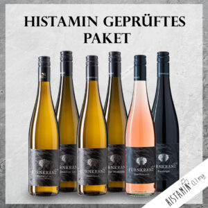 Histamin geprüftes Paket mit 6 Weinen vom Weingut Fürnkranz