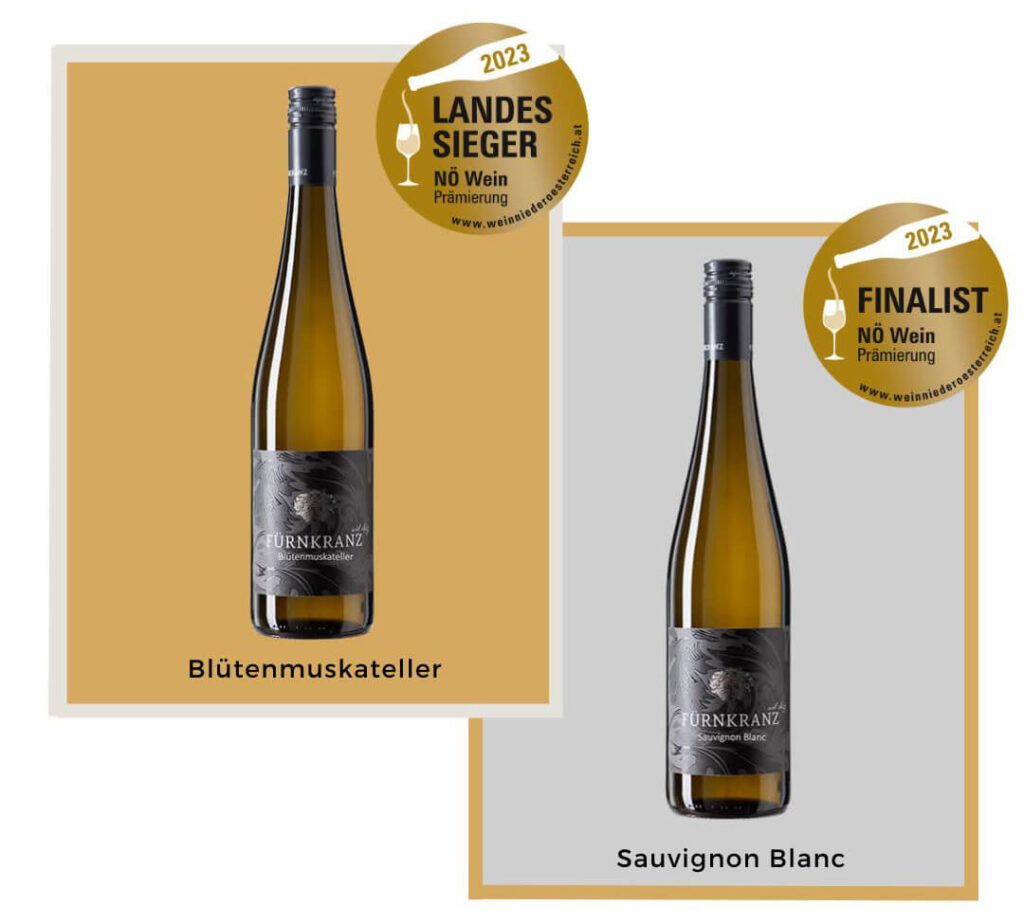Landessieger Bluetenmuskateller & Finalist PSauvignon Blanc